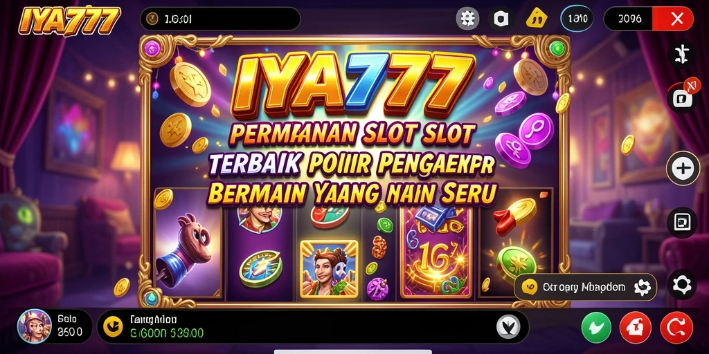 Screenshot gameplay IYA777 menampilkan keseruan bermain Slot.