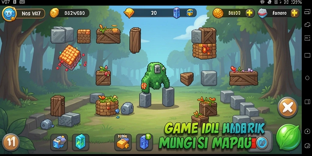Screenshot menampilkan gameplay santai V07 yang mengasyikkan.