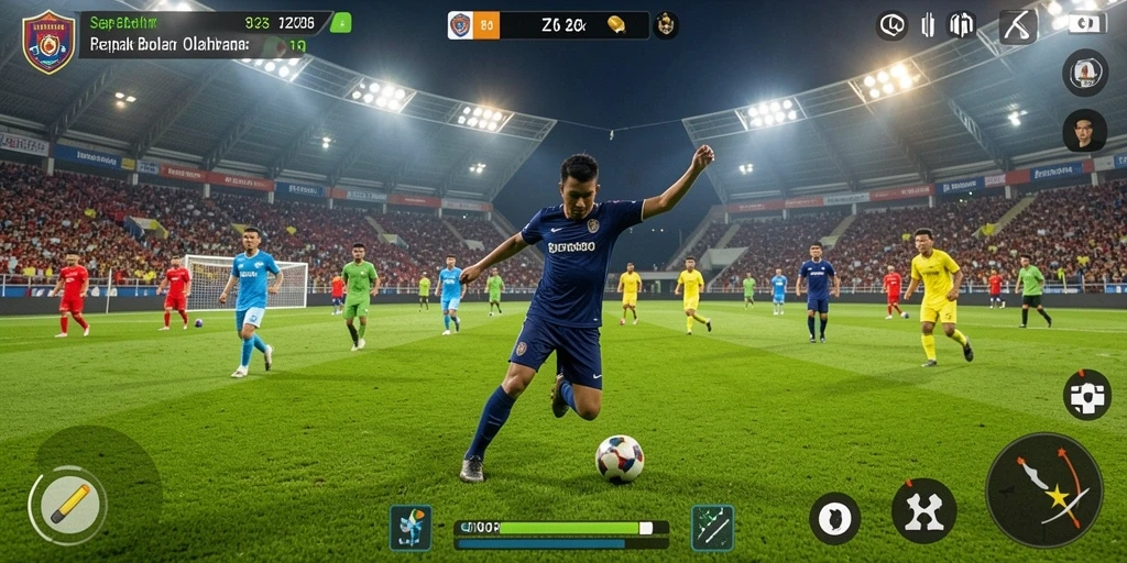 Tampilan gameplay seru di ZK6 saat menyerang lawan.